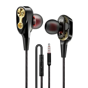 Orijinal kulaklık Kulak Taze 3.5 mm Tel Kontrol Kulaklık 1.2 m Müzik Yüksek Ses için Mic ile Huawei Xiaomi Akıllı Telefon