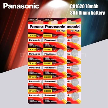 Panasonic Orijinal Ürün Cr1620 Düğme Piller için İzle 3V Lityum Pil CR 1620 Uzaktan Kumanda Hesap Makinesi
