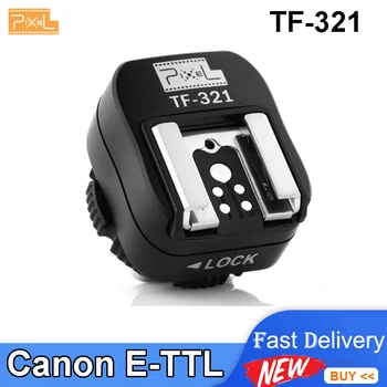 Piksel TF - 321 TTL Flaş Sıcak Ayakkabı Flaş Kızağı Adaptörü Dönüştürücü Canon 70D 6D 60D 550D 5D 580EX 550EX 600D 700D Kamera ve Flaş