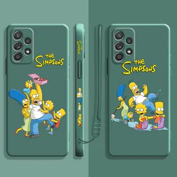 Simpsonlar için Mücadele Çörek Temizleme Samsung Galaxy A73 A71 A72 A12 A21s A23 A31 A32 A51 A52 A52s A53 A02s Sıvı Durumda