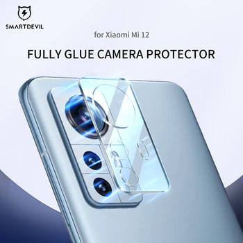 SmartDevil Lens Cam Xiaomi mi 12S Ultra 12X 12 Pro Kamera Koruyucuları Anti-scratch Aşınmaya dayanıklı Elmas Lens Koruyucu