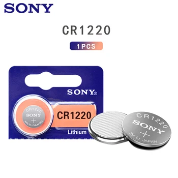 Sony 3v CR1220 Lityum li-ion pil DL1220 BR1220 ECR1220 LM1220 KCR1220 L04 5012LC Düğme Düğme Pil Bateria Değiştirin