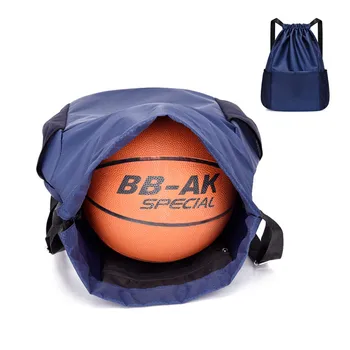 Spor çantaları kadın Spor Çanta Basketbol Büyük Eğitim Topu Seyahat Haftasonu Bolsas Kadın Yoga büzgülü sırt çantası Erkekler