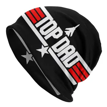 Top Gun Hava Kuvvetleri Savaş Jetleri Maverick Tom Cruise Film Bonnet Bere Örme Şapka Hip Hop Sıcak Kış Skullies Beanies Kap