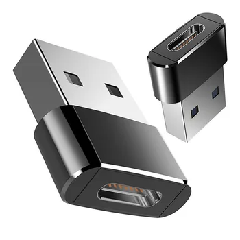USB OTG Erkek C Tipi dişi adaptör Dönüştürücü, Tip-C Kablo Adaptörü İçin Nexus 5x6 p Oneplus 3 2 USB-C, veri şarj cihazı