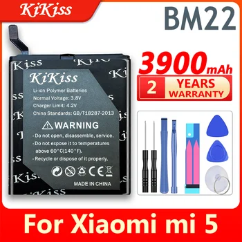 Xiao mi BM22 3900mAh Pil İçin Xiaomi Mi 5 Mi5 M5 BM 22 BM-22 Telefonu Yedek Şarj Edilebilir Piller + ücretsiz araçlar