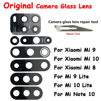 Xiaomi Mi için 8 9 10 11 Arka Arka Kamera Cam Lens Kapağı İçin Xiaomi 8se 9 9T 9se 10 10T 11 Pro Lite Ultra 5G Yedek Geçmiş