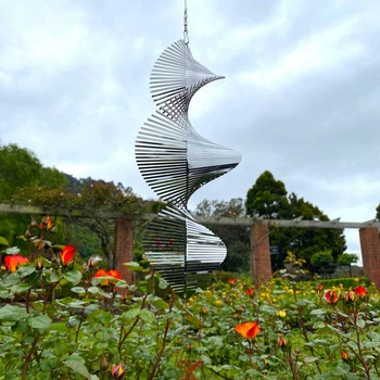 Yeni Avlu Bahçe Dış Dekorasyon Kolye Rüzgar Spinner Rüzgar Çanları ev dekorasyon aksesuarı Balkon Metal Basit Asılı