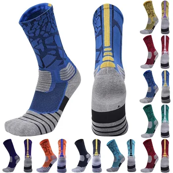Yüksek Kalite Yeni Erkekler Açık Spor Elite basketbol çorapları Erkekler Bisiklet Çorap varis çorabı Pamuk Havlu Alt erkek Çorapları