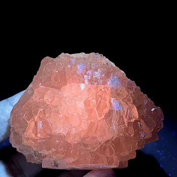 yeni! BÜYÜK! 100 % doğal Floresan kalsit mineral örneği taşlar ve kristaller şifa kristalleri kuvars