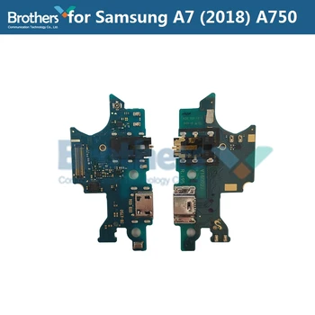Şarj İçin Samsung Galaxy A7 2018 A750 A750F USB şarj yuvası Flex Kablo SM-A750F SM-A750FN SM-A750G Şarj Portu Telefon Parçası
